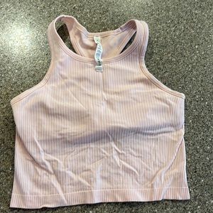 Lululemon Ebb to street tank crop pink as 8